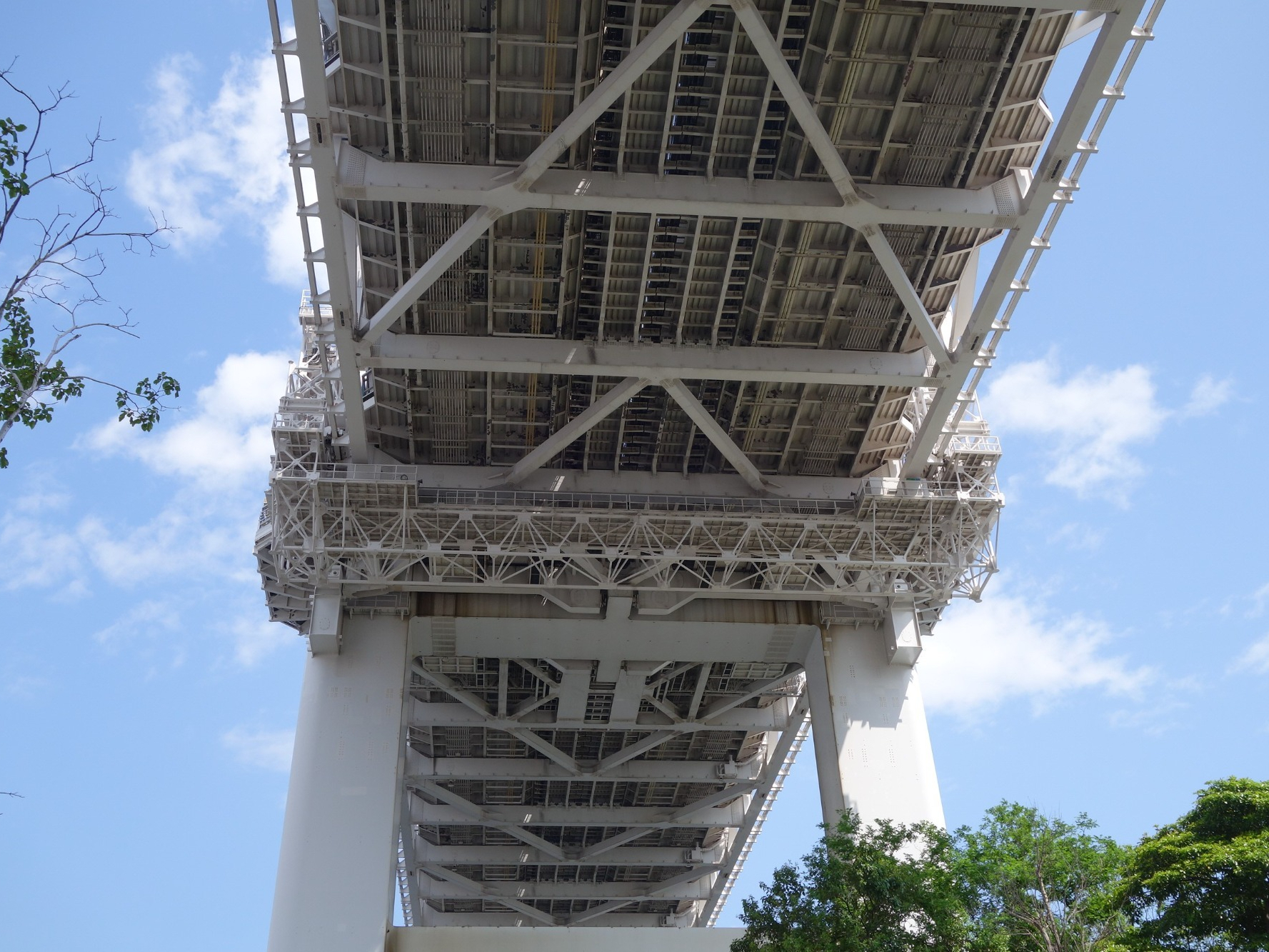 写真：橋梁設備維持点検